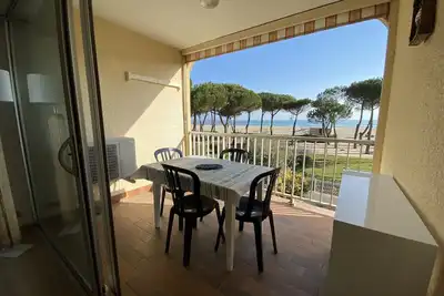 Image de Appartement splendide vue mer &  direct plage! clim, parking privé!