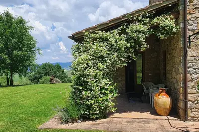 Image de Charming country house with pool and and amazing view of the umbrian landscape.