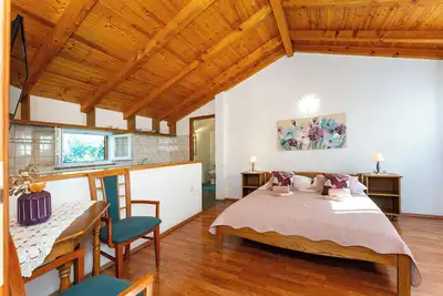 Image de Studio for 2 persons with the mountain view