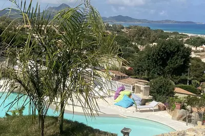 Image de Splendido appartamento con vista mozzafiato sul mare con vasca idromassaggio.