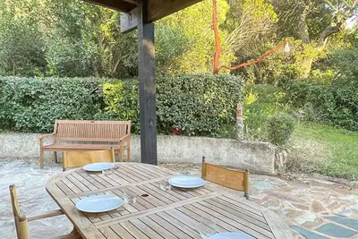 Image de Mini-villa 4 pers, 100m plage Santa-Giulia, clim, terrasse, parking, Bbq, linge inclus
