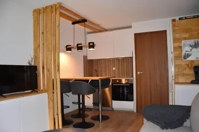 Image de Piscine, terrasse, télévision, casier à ski, 29m², Pralognan-la-Vanoise