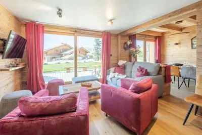 Image de Chalet Milou skis aux pieds, sauna et jacuzzi