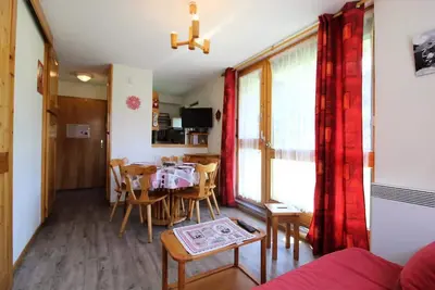 Image de Ppa004 Appartement 4 pers - Résidence au pied des pistes avec vue sur pistes