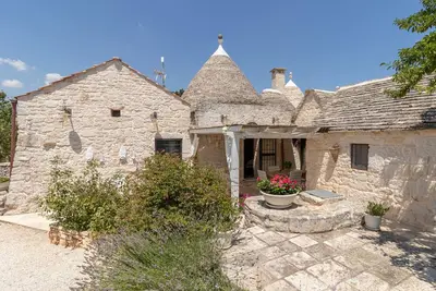 Image de Maison de vacances Trullo Cielo avec piscine et Wi-Fi