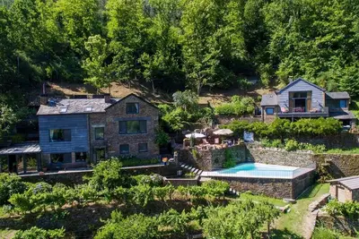 Image de New Quinta! Rural Exclusive Stone Cottage Home, Riverside Paiva 6-14\npax