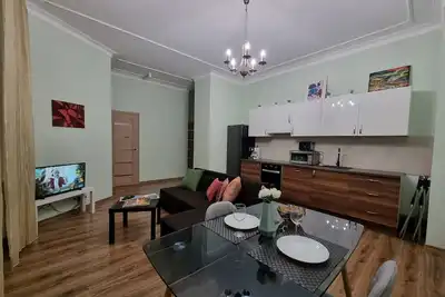 Image de Art Deco One-Bedroom Suite 40m2 in Library House Free 5g WiFi