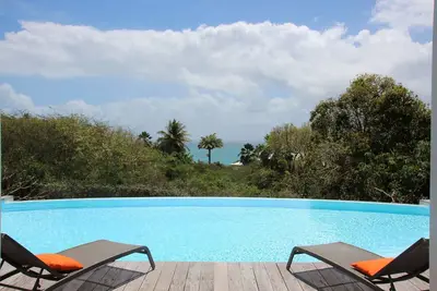 Image de Villa de prestige avec vue mer et piscine à débordement