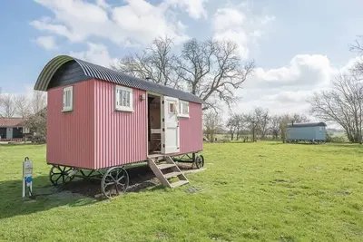 Thyme Shepherds Hut at Boundary Farm, Framlingham