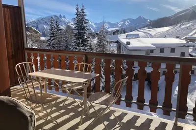 Image de À 150m des pistes de ski, 4ème étage, balcon, télévision, 58m², La Toussuire