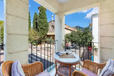 Image de Superbe appartement \"Ca Na Bel\" avec terrasse privée, balcon et Wi-Fi