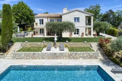 Image de Fabulous villa with sea and mountain views between Valbonne and St Paul de Vence