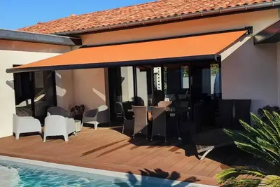 Image de Villa 4 chambres avec piscine Ă 300m de la plage