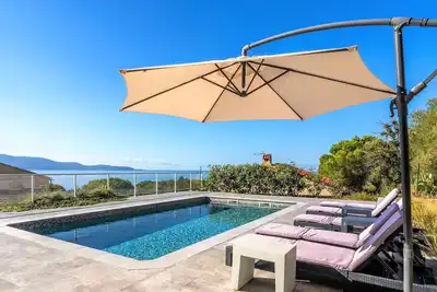 Image de Villa le Palmier 10 personnes piscine, vue mer, plage