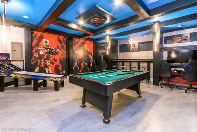 Image de Last Minute Disney! Private Pool, Hot Tub, Game Room & Themed Bedrooms. Book Now! #39142