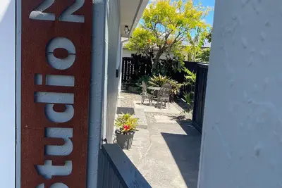 Studio 22. 5 minute walk to sand.