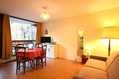 Image de T2 avec balcon, parking, wifi à 300m centre Mont-Dore