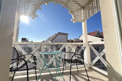 Image de Appartement lumineux en centre-ville d'Arcachon, proche commerces, balcon, 4 couchages