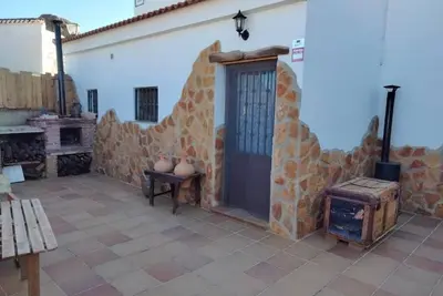 Image de Cave in the most touristic neighborhood of caves in front of the viewpoint.