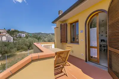 Image de Appartement \"Bilocale Canaiolo\" avec terrasse, piscine partagée et Wi-Fi