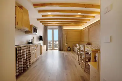 Image de Appartement 'Agriturismo Hegemone Stube' avec vue sur les montagnes, terrasse privée et Wi-Fi