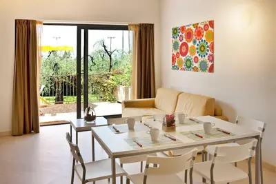 Image de Appartement de vacances Malcesine pour 1 - 6 personnes avec 2 chambres Ă coucher - Appartement de va