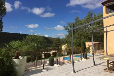 Maison provençale de charme avec vue panoramique, à 5 mn du Verdon