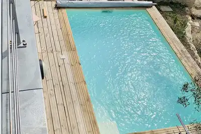 Image de Villa contemporaine climatisée avec piscine en Drome Provncale