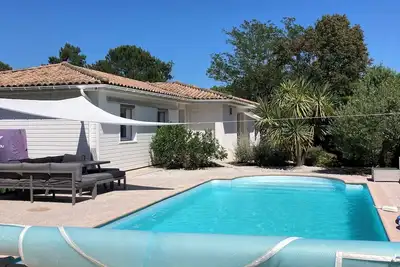 Image de Maison de Charme avec Piscine, 3 chambres, sur Golf de Gujan Mestras