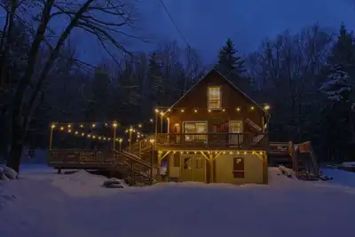 Image de Dream Stratton Forest Cabin w\/Hot Tub & Fast WiFi