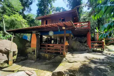 Rustic Chalet within an Atlantic Forest.