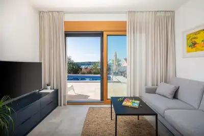 Image de Maison de vacances Rogoznica pour 1 - 9 personnes avec 4 chambres à coucher - Maison de vacances