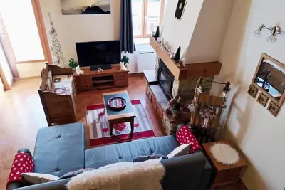 Image de 2ème étage, balcon, télévision, casier à ski, 90m², Pralognan-la-Vanoise