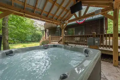 Image de Chic Dog Friendly Mountain Retreat w/ Hot Tub