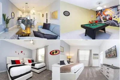 Image de Unleash the Fun: 2br Condo Sleeps 7 with Game Room