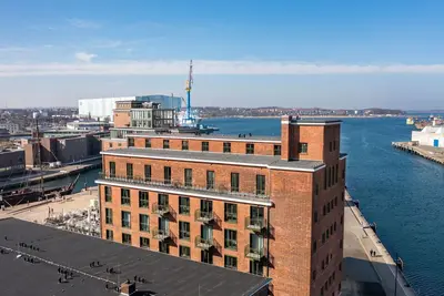 Family-friendly apartment for 5 people in a prime location at the harbor - Krusespeicher