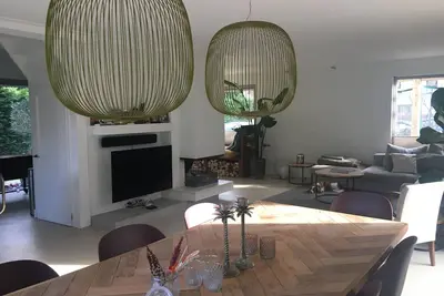 Beautiful villa with sauna, 10 min from the beach