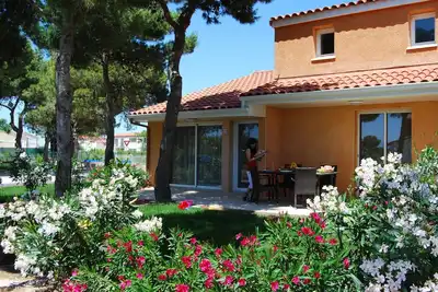 Image de Maison de vacances avec jardin style méditerranéen