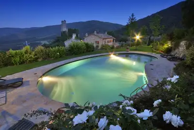 Image de Charming farmhouse with panoramic view, relaxation, romantic, cuisine