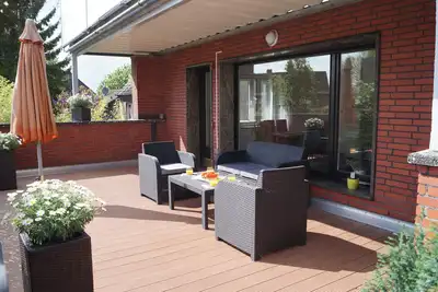 Image de comfortable, 3and 1\/2 rooms, apartment with large sun terrace