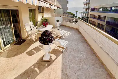 Image de Top nice one-bedroom apartment with sea view & large terrace 50m from the beach