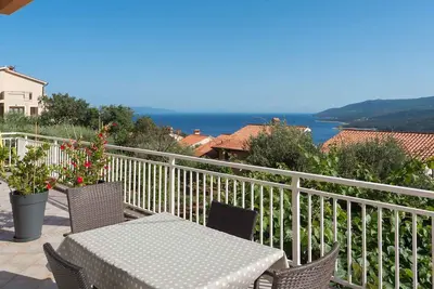 Appartement de vacances avec vue sur Adria