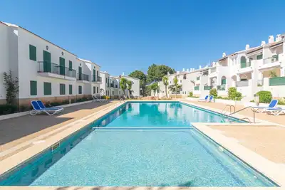 Image de Ses Fonts C25 - Charming flat with shared pool and close to the beach. Free WiFi.