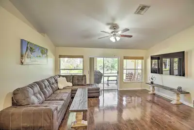 Peaceful Lehigh Acres Home w/ Grill + Lanai!