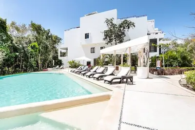 Image de Cozy 2br Apartment with nice terrace! In Akumal!