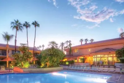 Palm Springs Area 1 Bdrm on a Golf Course, view of Mountains.