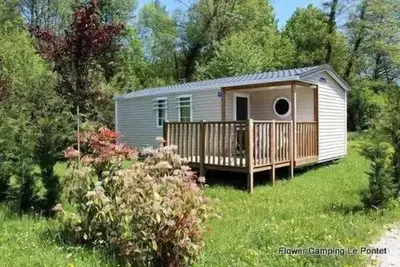 Image de Mobil home Confort 29m² (3 Chambres) dont terrasse semi-couverte 6 personnes