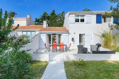 Image de Maison de vacances dans village privé, accès direct à la plage