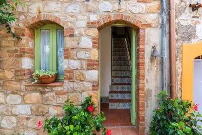 Image de Maison de vacances 'Case Saponara' avec vue sur la mer, terrasse et Wi-Fi