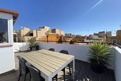 Image de th125 Penthouse Tarragone · 2 chambres · 3 lits · 1 salle de bain